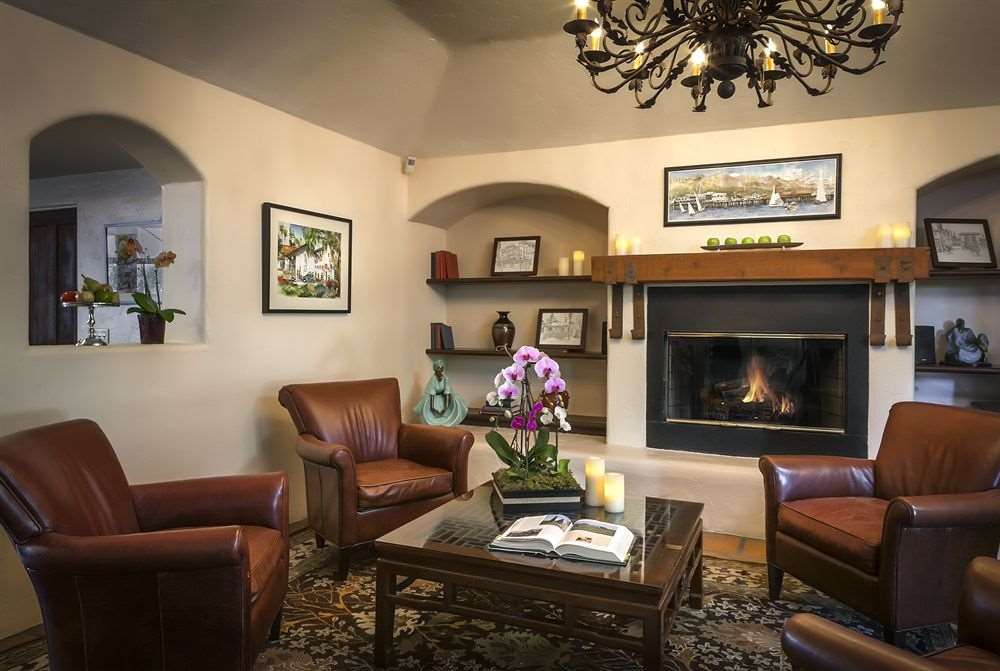 Spanish Garden Inn Santa Barbara Interiør bilde